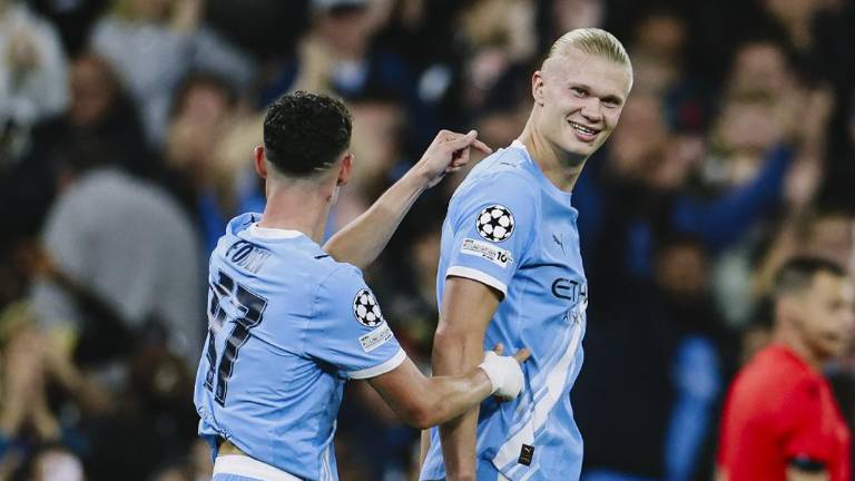 Erling Haaland abrió el camino rumbo a la primera victoria en el torneo continental para el Manchester City.