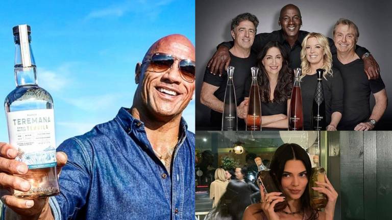 Dwayne Johnson, Michael Jordan y Kendall Jenner son algunas celebridades que tiene sus propia marca de tequila.