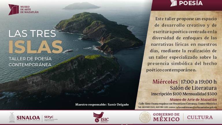 El taller se realizará todos los miércoles, siendo la primera sesión el próximo miércoles 9 de febrero.