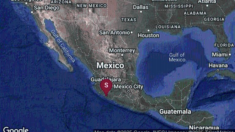 A las 02:32 horas se registró el sismo que se sintió en varias entidades del País.