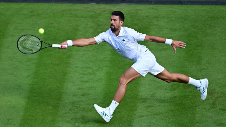 Novak Djokovic sufrió más de lo que supuso ante Alexandre Muller.