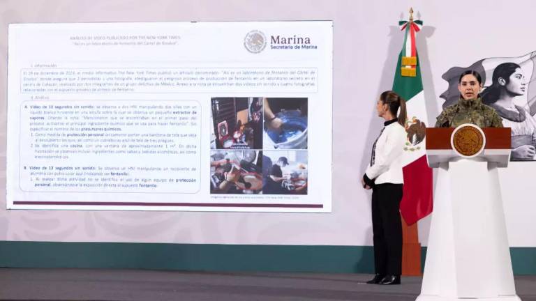 Funcionarios federales advierten sobre las medidas de protección en la fabricación del fentanilo.