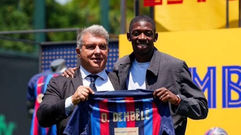 Ousmane Dembélé renueva contrato por dos años más.
