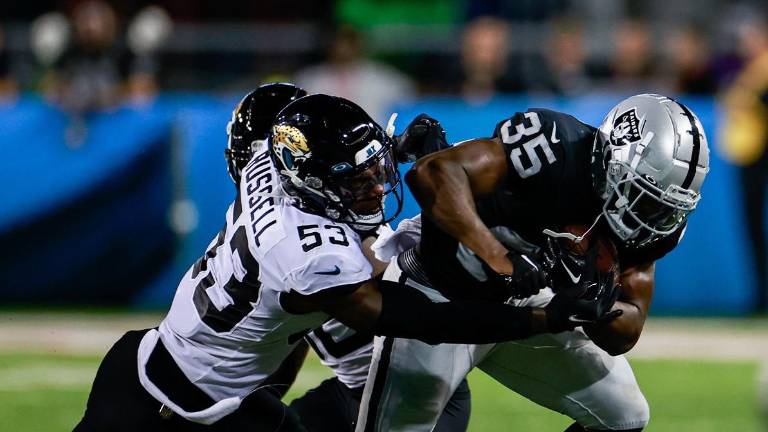 Las Vegas Raiders dominan el juego.