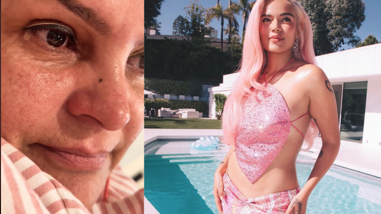 Mamá de Karol G llora al ver su más reciente video titulado S91.