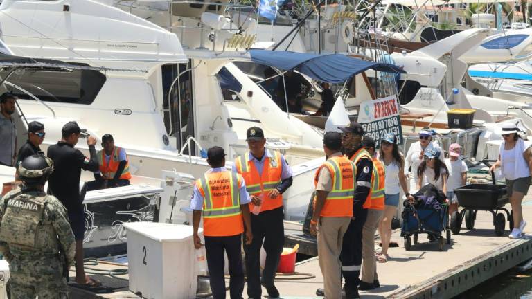 Capitanía de Puerto realizará a partir de este viernes revisiones a embarcaciones en marinas de Mazatlán.