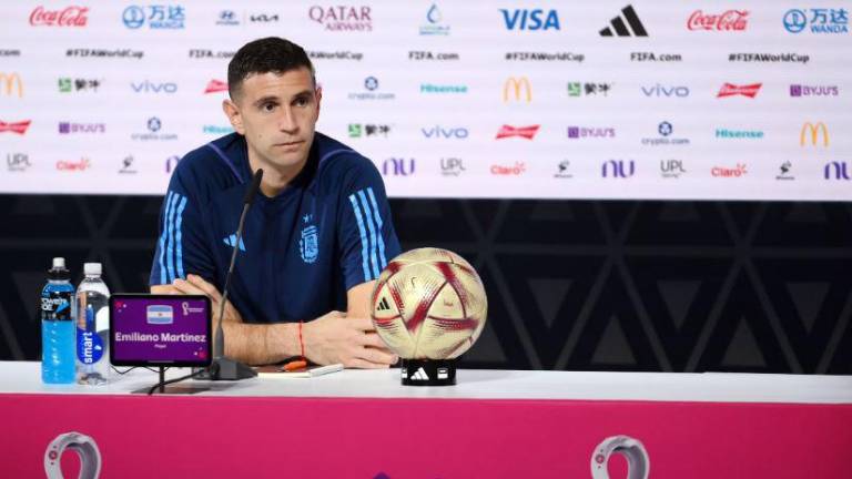 Emiliano Martínez valoró el camino recorrido por Argentina en Qatar.