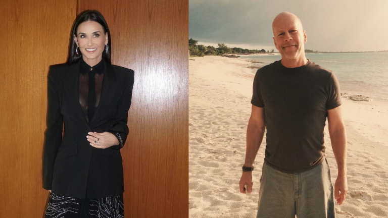 Demi Moore y Bruce Willis.