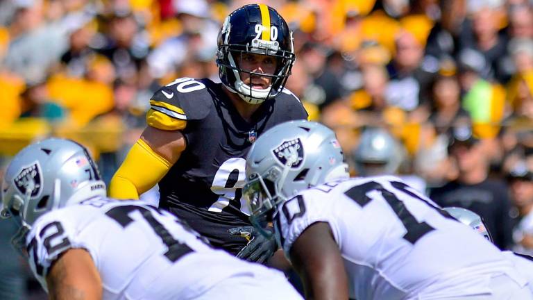 T.J. Watt no estará en el encuentro de los Steelers ante los Bengals, este domingo.