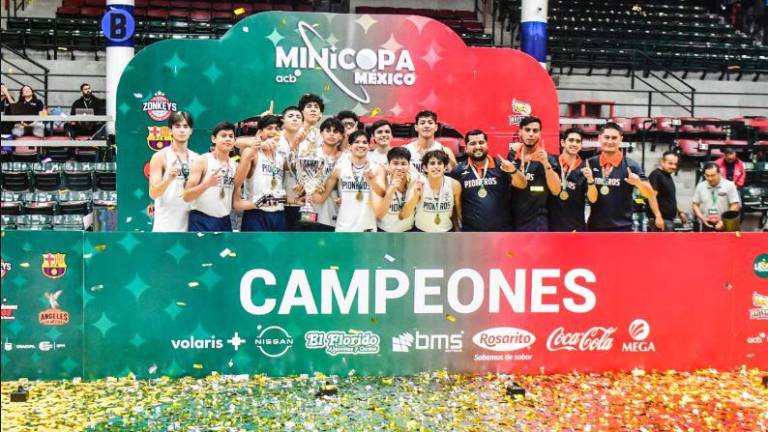 Pioneros Academy se llevó los máximos honores en la Minicopa México.
