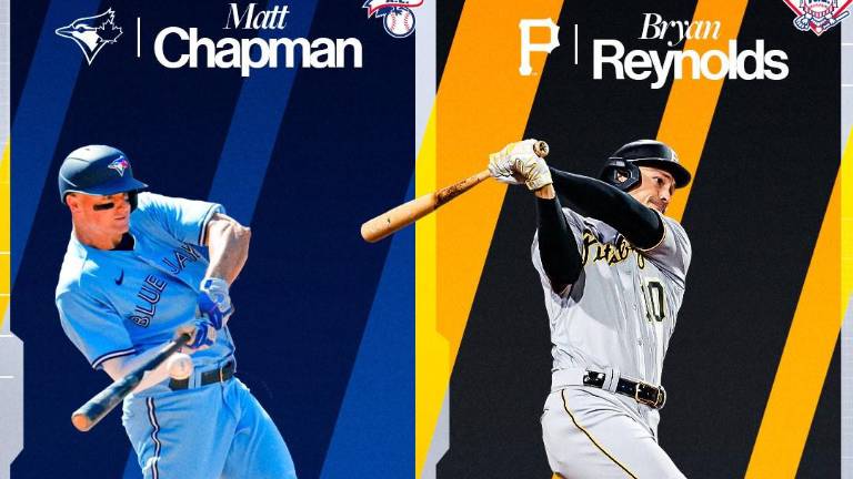 Matt Chapman y Bryan Reynolds fueron los mejores de la semana en cada liga.