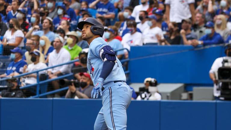 George Springer ha regresado en gran forma de su lesión.