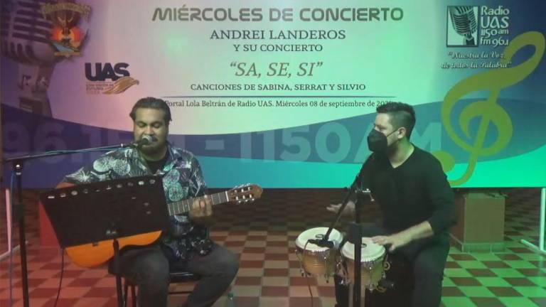 Andrei Landeros y Jesús Alberto Lara