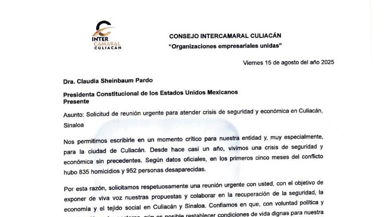 En un mensaje José de las Rivas, presidente del organismo, indicó que el sector se reunió con el comunicador Carlos Pozo Soto en una visita que sostuvo en Sinaloa.