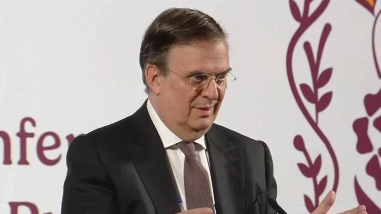 Marcelo Ebrard, Secretario de Economía, habla sobre las negociaciones en torno a los aranceles de Estados Unidos.