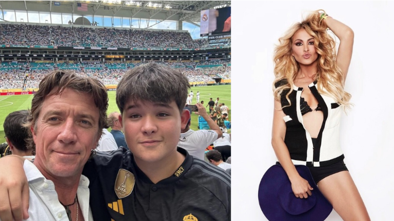 Paulina Rubio pide a Colate regrese a su hijo.