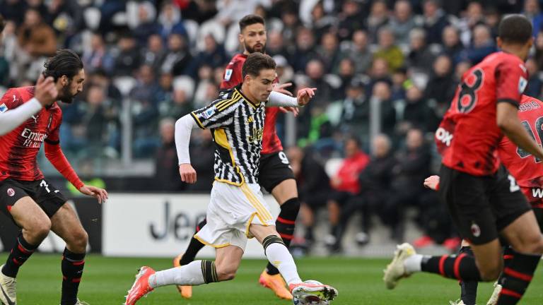 La Juve y el Milán se neutralizan.