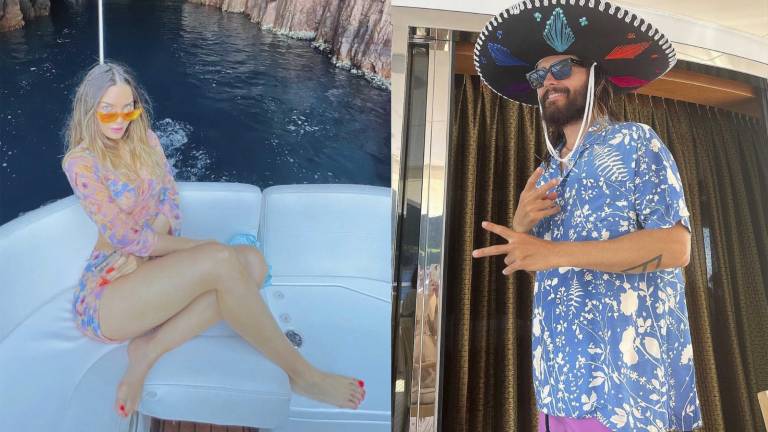 Belinda y Jared Leto se pasean por Italia.