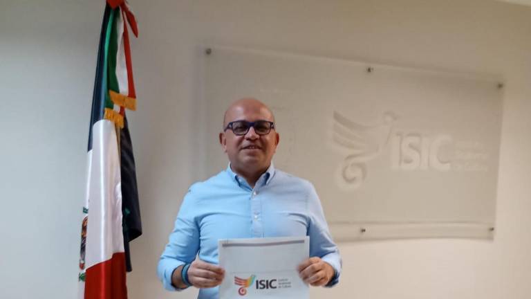 Papik Ramírez Bernal, director del Instituto Sinaloense de Cultura.