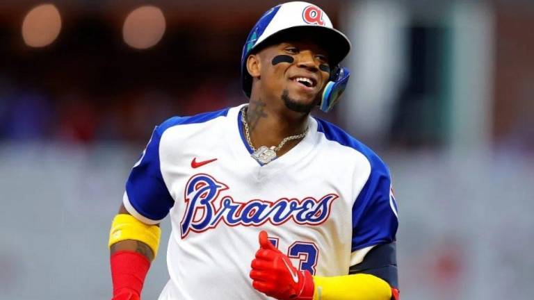 Ronald Acuña Jr. no ha podido regresar por completo a la actividad con los Bravos.