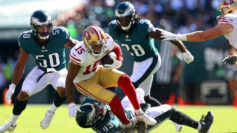 San Francisco visitará Filadelfia para buscar el primer boleto para el Super Bowl 57 de la NFL.