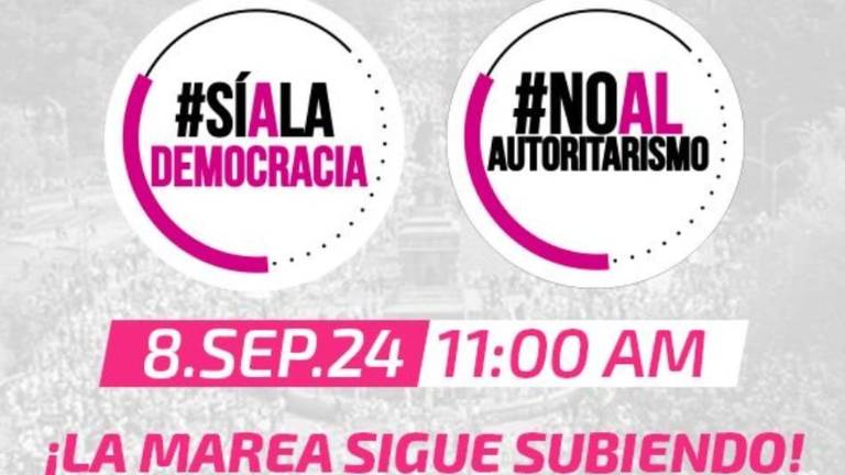 En redes sociales, el empresario Claudio X. González, empresario y activista, convocó a la ciudadanía a participar en la marcha del 8 de septiembre.