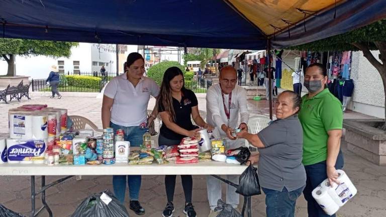 El centro de acopio está situado en la plazuela “Miguel Hidalgo” de la ciudad de La Cruz