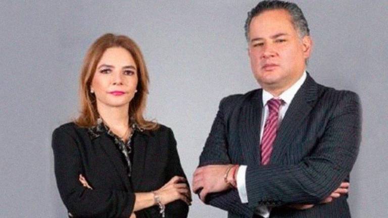 Carla Humphrey Jordán, Consejera electoral, y Santiago Nieto Castillo, titular de la Unidad de Inteligencia Financiera de la Secretaría de Hacienda y Crédito Público.