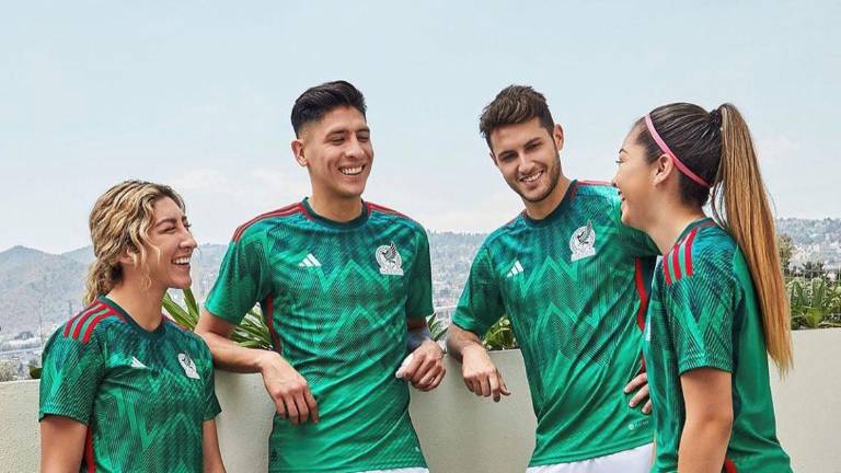 El verde será el color predominante del jersey del Tri.