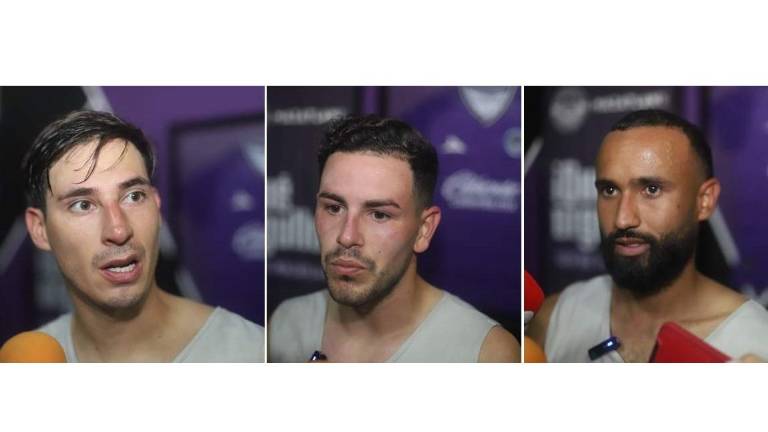 Mauro Lainez, Eduardo Torres y Jordan Sierra.