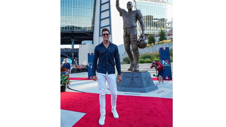 Tom Brady ya tiene su estatua en el Gillette Stadium.