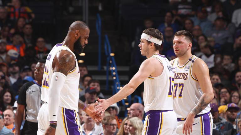 El Big 3 de Lakers.