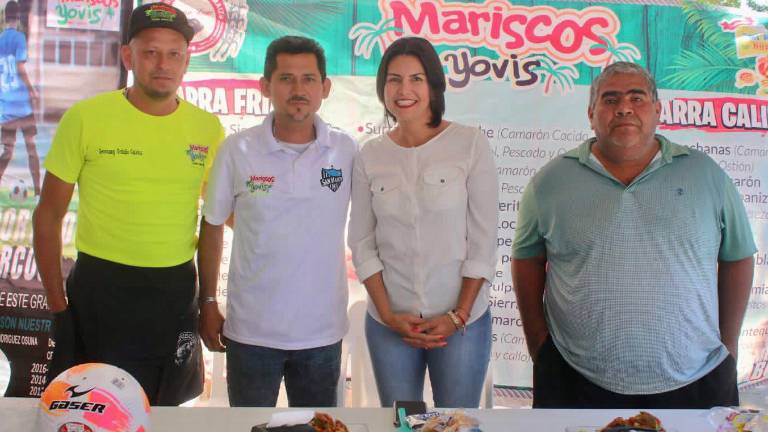 La Academia de Futbol San Marcos es presentada en rueda de prensa.