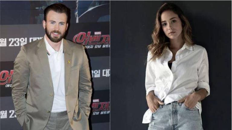 Chris Evans y Alba Alba Baptista son pareja.