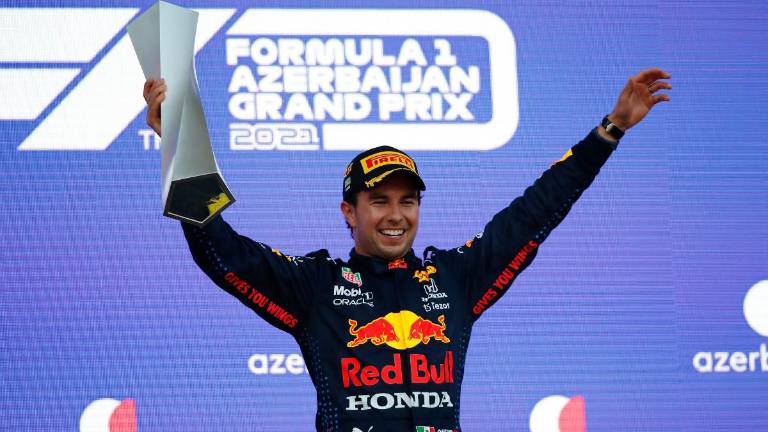 Sergio “Checo” Pérez tuvo una sólida temporada en la Fórmula 1, donde terminó en cuarto lugar.