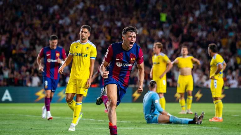 Barcelona gana en los minutos finales.
