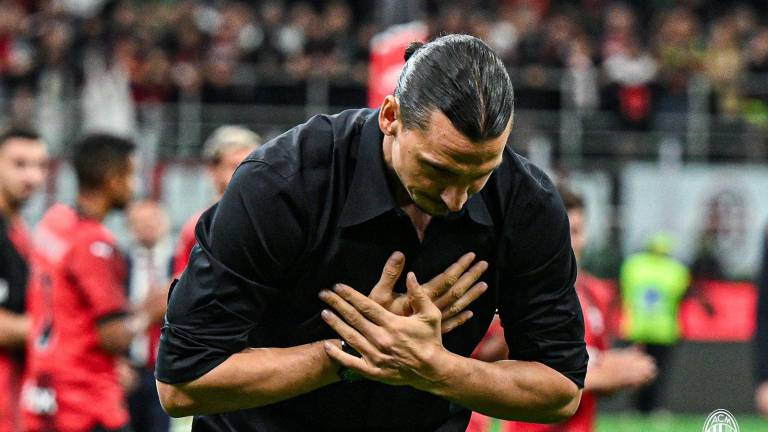 Zlatan Ibrahimovic. Se va un grande del futbol.