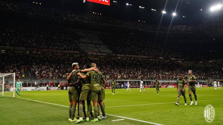 El Milan logró una trabajada victoria sobre el Bolonia.