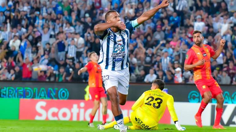 Salomón Rondón anotó el último gol de Tuzos en la serie ante el Herediano.