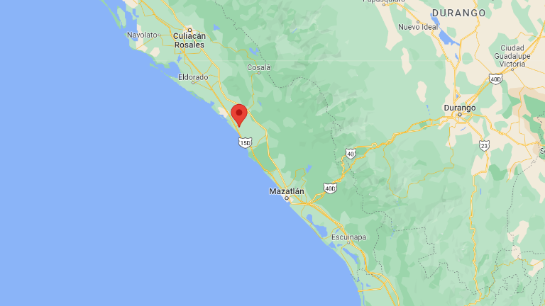 Los hombres asesinados fueron localizados sobre la carretera México 15, a la altura de La Cruz de Elota.