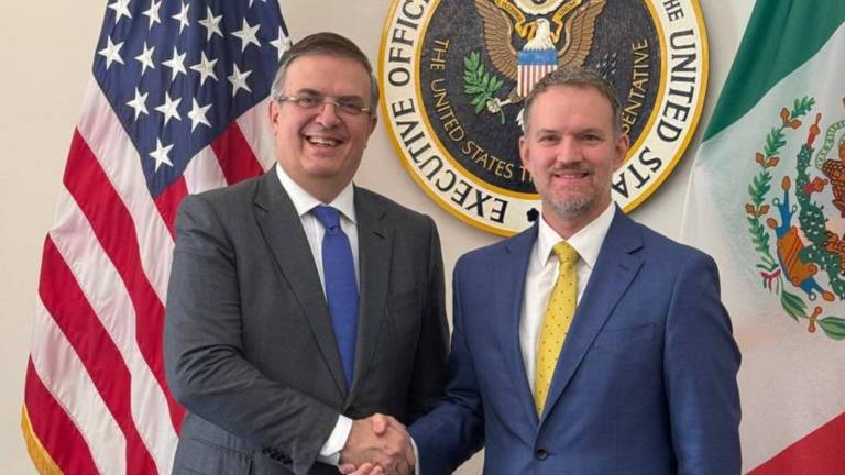 El Secretario de Economía Marcelo Ebrard encabeza reuniones en Estados Unidos.