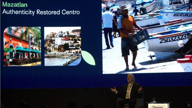 Con una escena cotidiana en Mazatlán, Dennis Frenchman, urbanista y académico del MIT, abordó los retos y oportunidades que enfrentan las ciudades que rodean el Mar de Cortés.