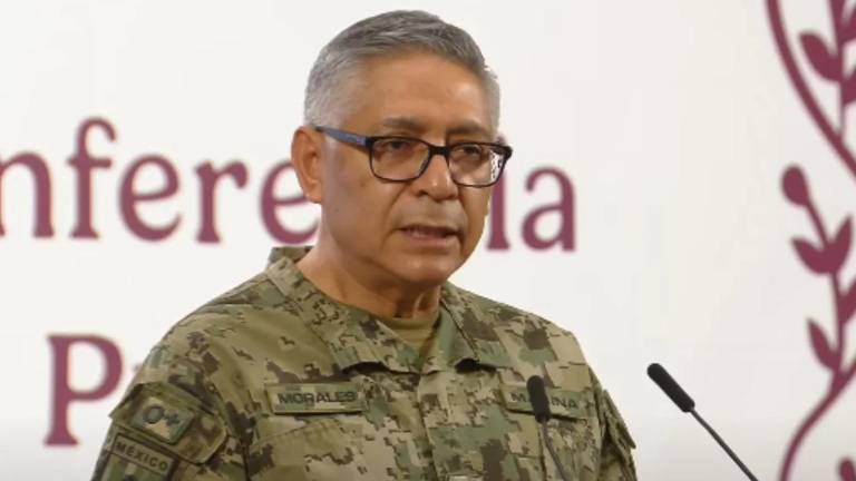 El Secretario de Marina, Almirante Pedro Morales Ángeles, señala que el piloto de puerto de Nueva York era el responsable de la conducción del buque Cuauhtémoc.
