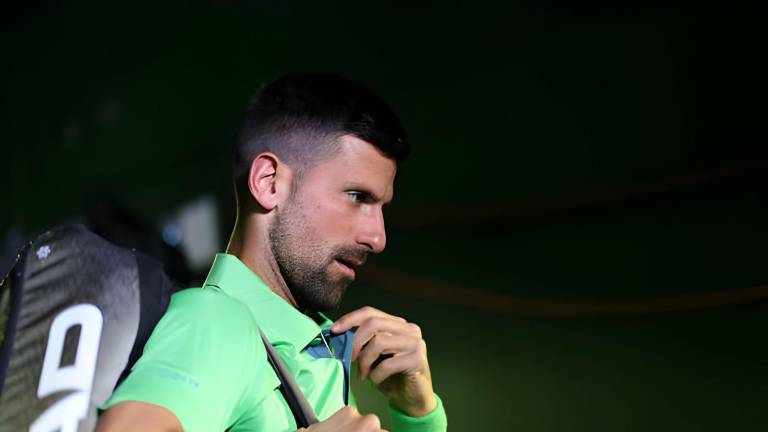 Novak Djokovic no pudo ante el italiano Luca Nardi y quedó fuera de Indian Wells.