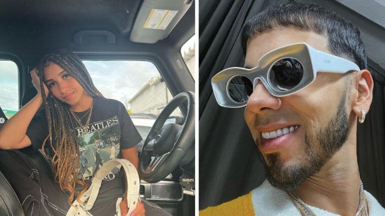 Astrid Cuevas y Anuel tienen un hijo.