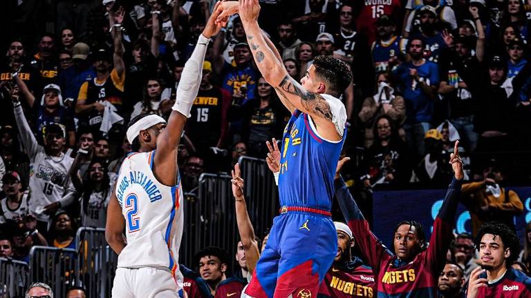 Los Nuggets tomaron la ventaja en la semifinal de la Conferencia Oeste.