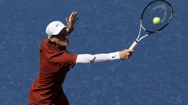 Jannik Sinner demostró su calidad en su debut en el US Open.