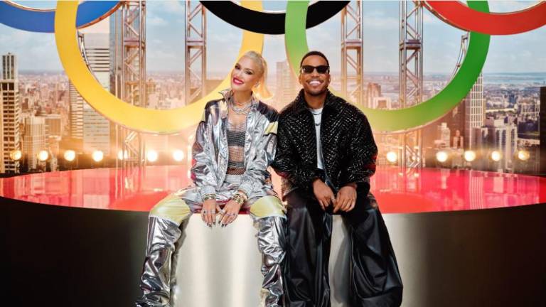 Gwen Stefani y Anderson Paak.