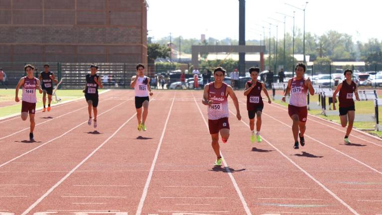 Culiacán domina la primera jornada del atletismo.