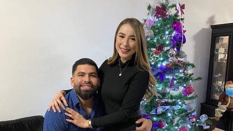 José Luis Urquidy y su esposa Estefanía Durán.